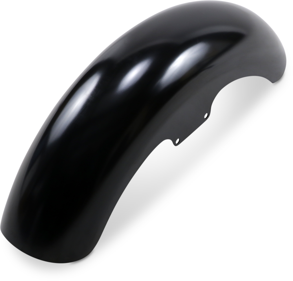 KLOCK WERKS Thickster Front Fender Kit - Black - Steel - 18" Hugger Series Front Fender - Team Dream Rides