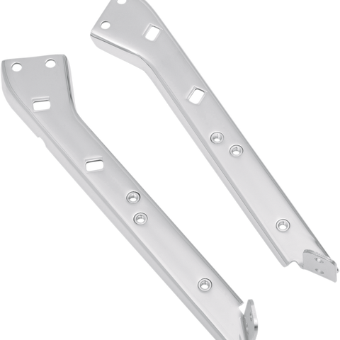 DRAG SPECIALTIES Left Saddlebag Rail Support  Bracket - Chrome Saddlebag Rail Support Bracket - Team Dream Rides