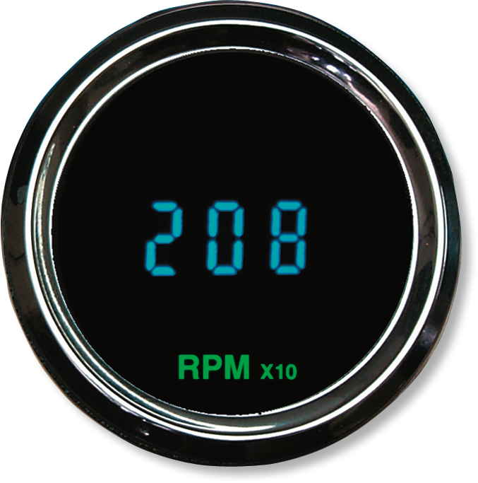 DAKOTA DIGITAL 3027 Odyssey II Tachometer - Resolution 10 RPM - 2.0625" 3000 Series Digital Tachometer - Team Dream Rides