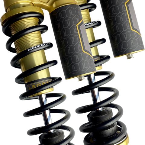 LEGEND SUSPENSION REVO ARC Piggyback Shocks - Standard - Gold - 14