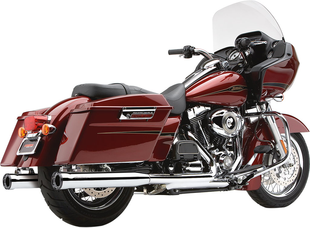 COBRA RPT 3" Mufflers - Chrome - '95-'16 Bagger RPT 3" Slip-On Mufflers - Team Dream Rides