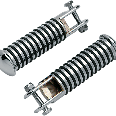 DRAG SPECIALTIES Footpegs - Round - Ribbed Sundance® Footpegs - Team Dream Rides