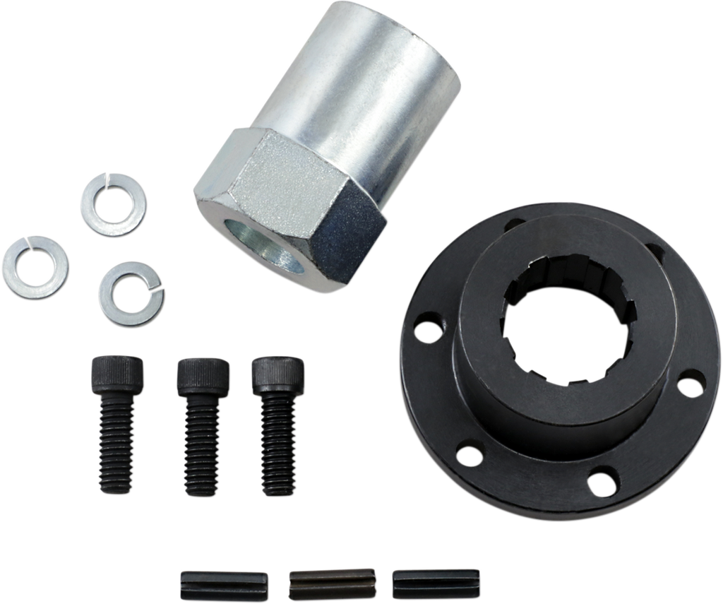 BELT DRIVES LTD. Offset Spacer with Screws and Nut - 1-1/4" Spacer Insert - Team Dream Rides