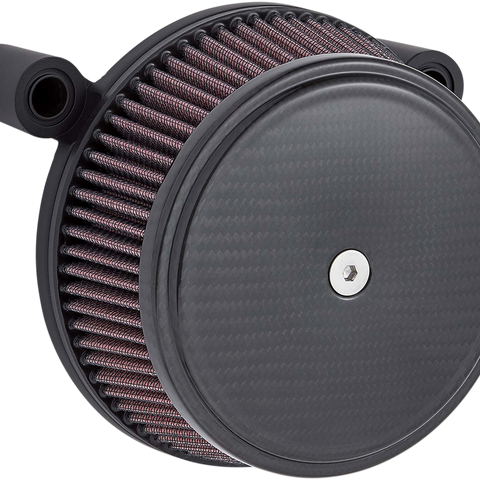 ARLEN NESS Air Cleaner - Sucker - Carbon - Twin Cam Big Sucker™ Stage I Air Filter Kit with Standard Filter — Carbon - Team Dream Rides