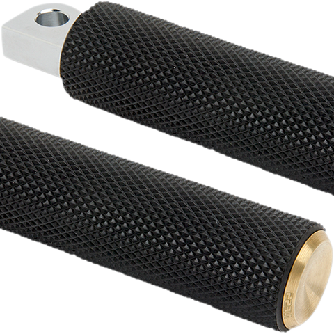 ARLEN NESS Passenger Knurled Peg - Brass - FLDE M-Eight Fusion Footpegs - Team Dream Rides