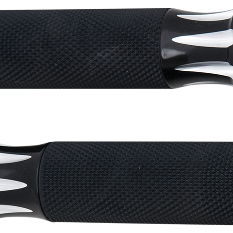 ARLEN NESS Footpeg - Deep Cut - Black Fusion Male-Mount Footpegs - Team Dream Rides