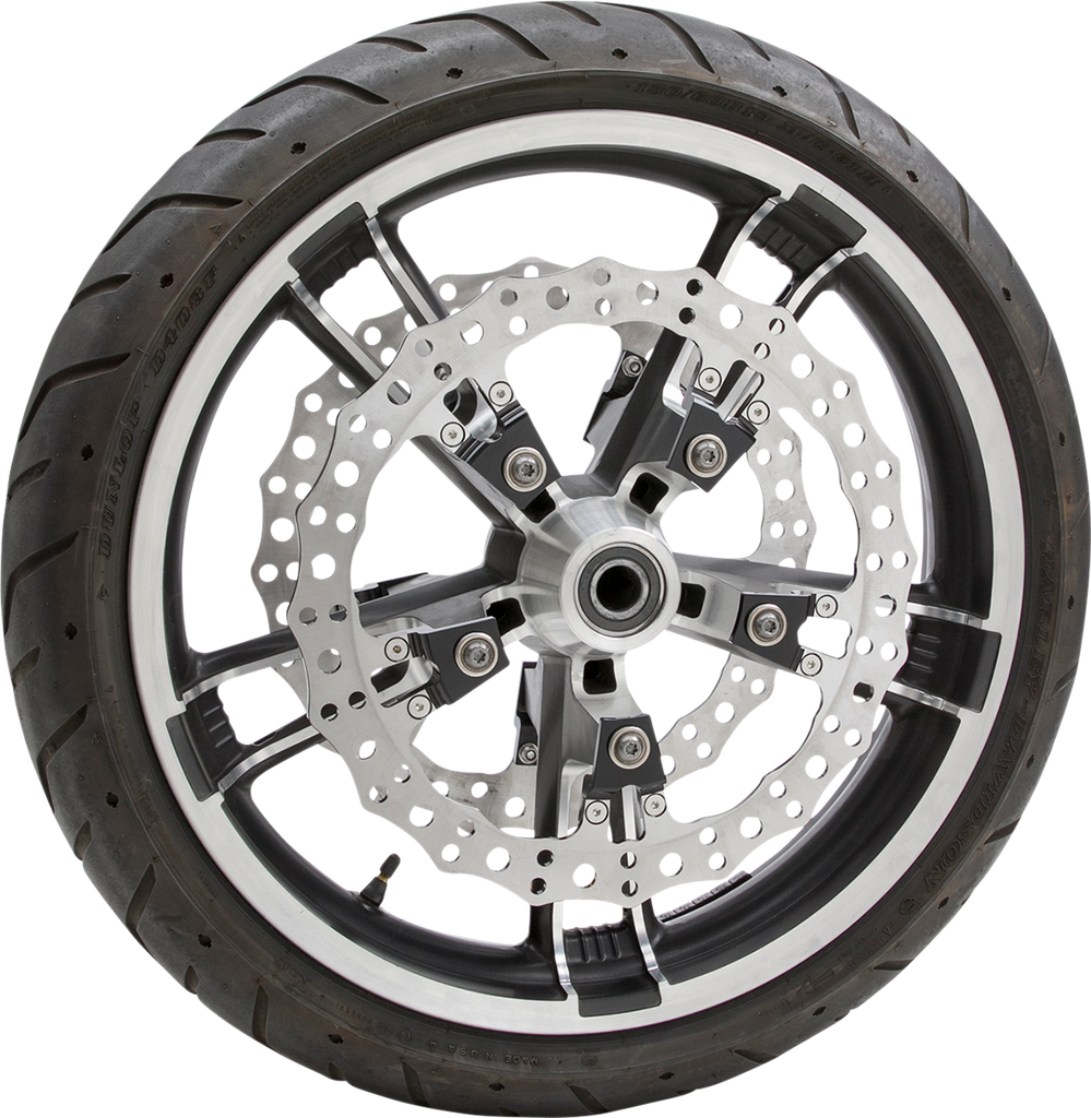 ARLEN NESS Jagged Brake Rotor - 14" Left - Touring Jagged Floating Rotor - Team Dream Rides