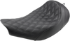 SADDLEMEN Renegade Solo Seat - Lattice Stitched - Black I14-07-002LS - Team Dream Rides