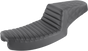 SADDLEMEN Step-Up Seat - Front Tuck-n-Roll/Rear Lattice Stitch - Black - Dyna 891-04-176 - Team Dream Rides