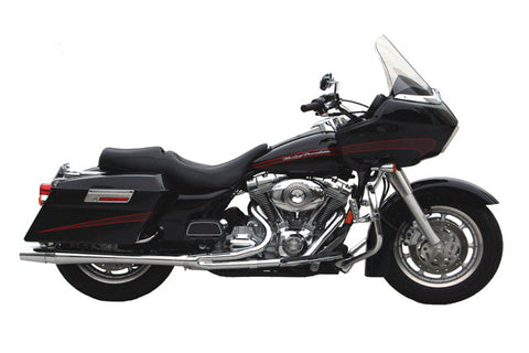 THUNDERHEADER 2010-2016 DRESSERS 2 INTO 1 long style (right side only) Heat Shield - BLACK - Team Dream Rides