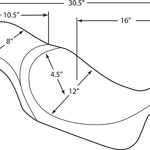 DRAG SPECIALTIES SEATS Predator 2-Up Seat - Double DIamond - Red Stitching - Solar Leather Predator 2-Up Seat - Team Dream Rides