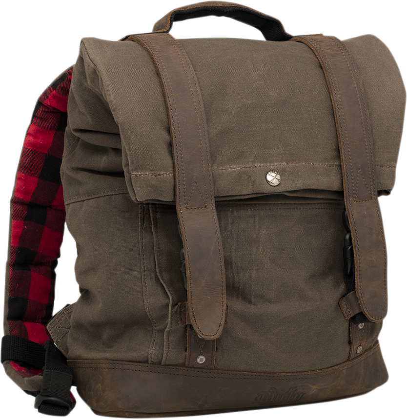 BURLY BRAND Roll Top Backpack Roll Top Backpack - Team Dream Rides