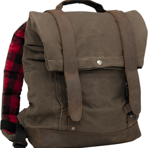 BURLY BRAND Roll Top Backpack Roll Top Backpack - Team Dream Rides
