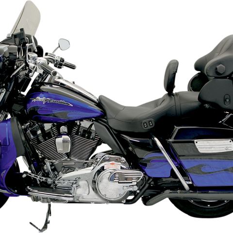 BASSANI XHAUST B1 Pseudo Muffler - Black - FL '09-'16 Pseudo Muffler for Road Rage II B1 System - Team Dream Rides