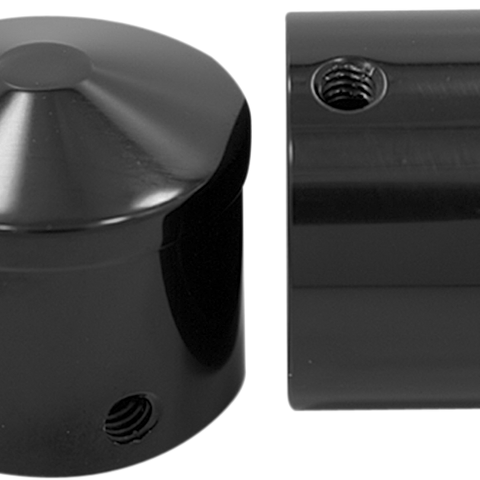 AVON GRIPS Axle Cap - Black - Anodized - Air Cushion - 1