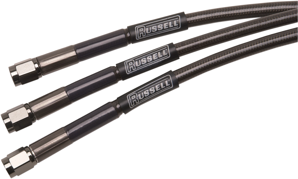 RUSSELL Renegade Brake Line - 19" Renegade Universal Brake Lines and Fittings - Team Dream Rides
