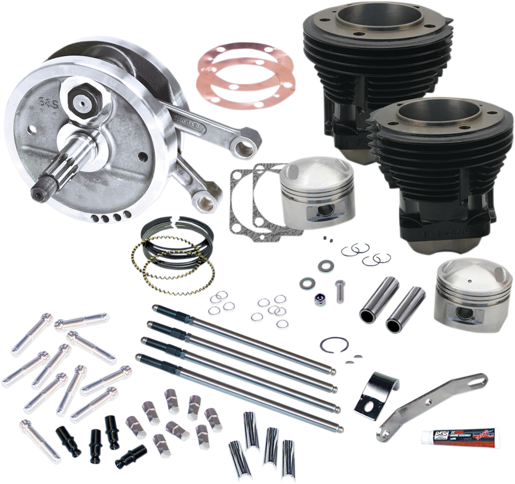 S&S CYCLE 96" Sidewinder? Big Bore Stroker Engine Performance Kit 91-9134 - Team Dream Rides