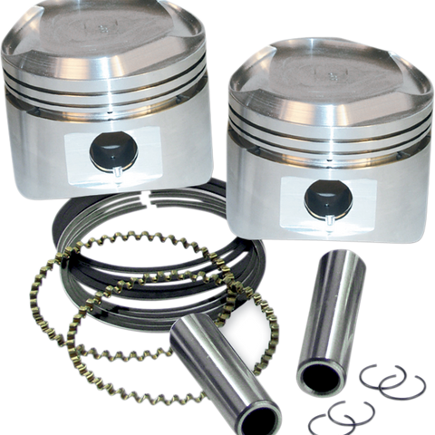 S&S CYCLE Replacement Pistons with Rings 92-2026 - Team Dream Rides