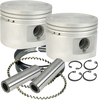 S&S CYCLE Piston Kit - for 80" Stock or S&S Heads - 3.5" - +.020 920-0027 - Team Dream Rides