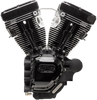 S&S CYCLE T111 Long Block Engine - Black - Touring 310-0834A - Team Dream Rides