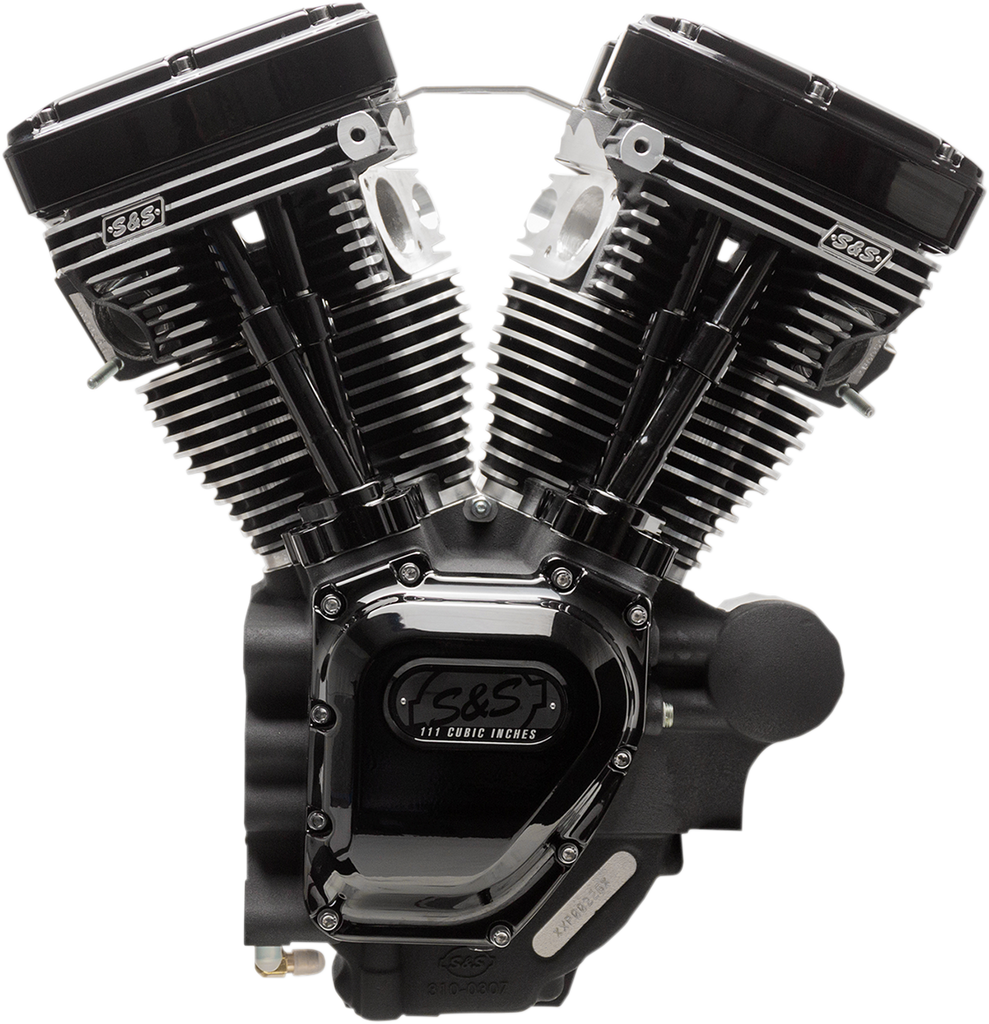 S&S CYCLE T111 Long Block Engine - Black - Touring 310-0834A - Team Dream Rides