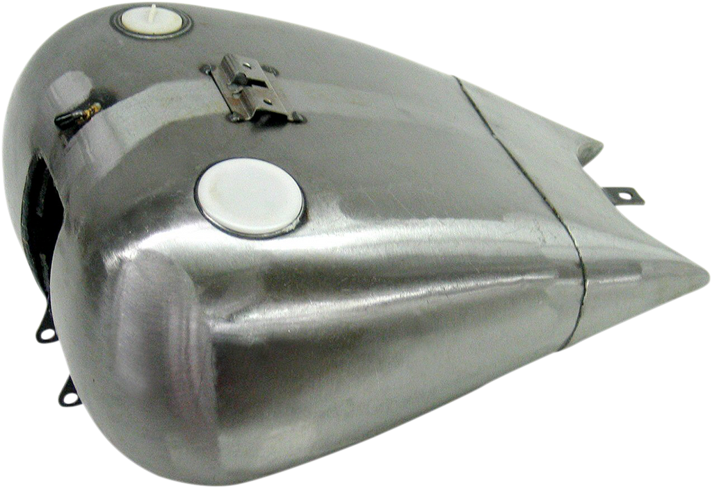 DRAG SPECIALTIES Gas Tank - 2" Extended - With Gauge Bung - FXST With Carb Extended Dash Style Gas Tank - Team Dream Rides