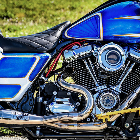 2in1 M8 Flt Shorty Cannon Polished - Team Dream Rides