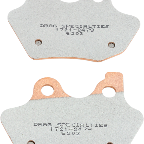 DRAG SPECIALTIES Sintered Brake Pads - Harley-Davidson Sintered Metal Harley/Buell Brake Pads - Team Dream Rides