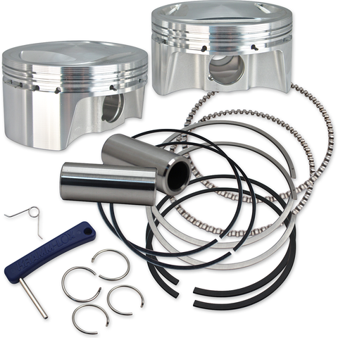 S&S CYCLE High Compression Piston Kit High Compression Piston Kit - Team Dream Rides