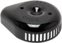 S&S CYCLE Cover Air Cleaner Slasher Black Stealth Air Cleaner Cover - Team Dream Rides