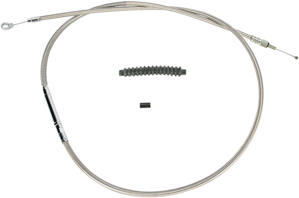 BARNETT Extended 8" Clutch Cable High-Efficiency Stainless Steel Clutch Cable for Harley-Davidson - Team Dream Rides