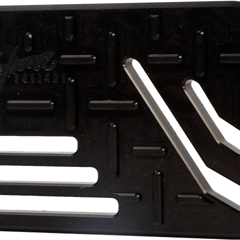 H/D Billet Brake Pedal Pad Black Flt - Team Dream Rides