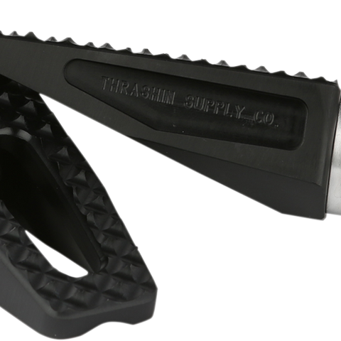 THRASHIN SUPPLY CO. Front P-54 Footpegs - Black - Slim P-54 Footpeg - Team Dream Rides