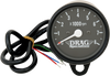 DRAG SPECIALTIES 2.4" Mini Electronic 8000 RPM Tachometer - Black Housing - Black Face 2.4" Mini Electronic 8000 RPM Tachometer - Team Dream Rides