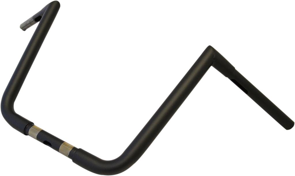 LA CHOPPERS Flat Black 13" Big Twin Peaks Handlebar 1-1/4" Twin Peaks Big Twin Handlebar - Team Dream Rides