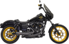 BASSANI XHAUST Ripper 2:1 Exhaust System - Black 1D6B - Team Dream Rides