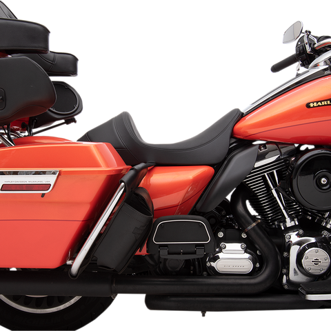 DRAG SPECIALTIES SEATS Forward Low Solo Seat - Vinyl - FL Forward Low Solo Seat - Team Dream Rides