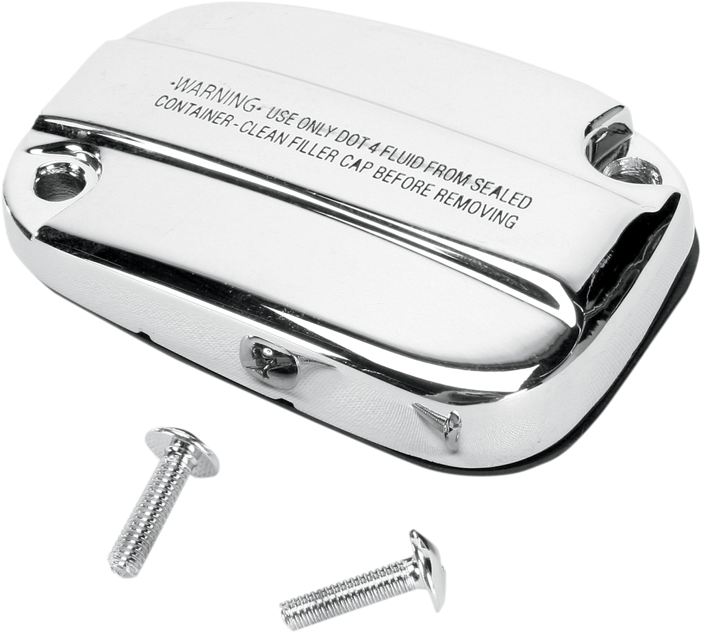 DRAG SPECIALTIES Front Master Cylinder Cover for '09 - '19 FLT Front Brake Master Cylinder Cover Kit - Team Dream Rides