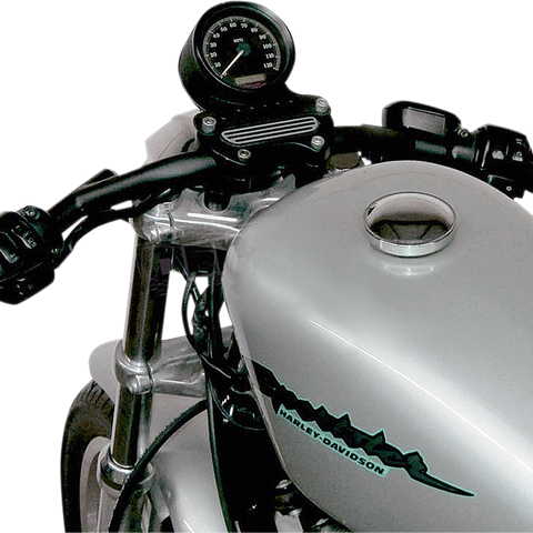 TODD'S CYCLE Flat Black Speed Down Handlebar 1