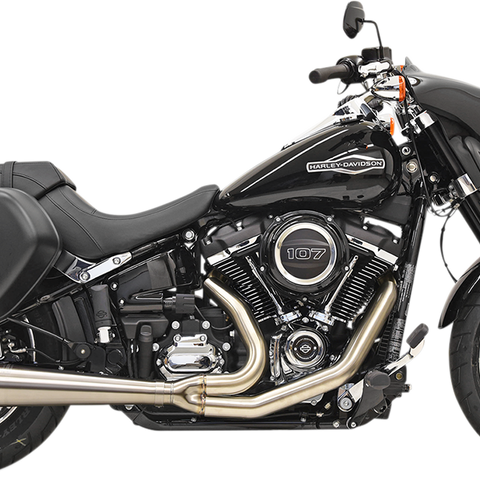 BASSANI XHAUST 2:1 Exhaust - Stainless ' 18-'20 FLSB Road Rage 2:1 Exhaust System - Team Dream Rides