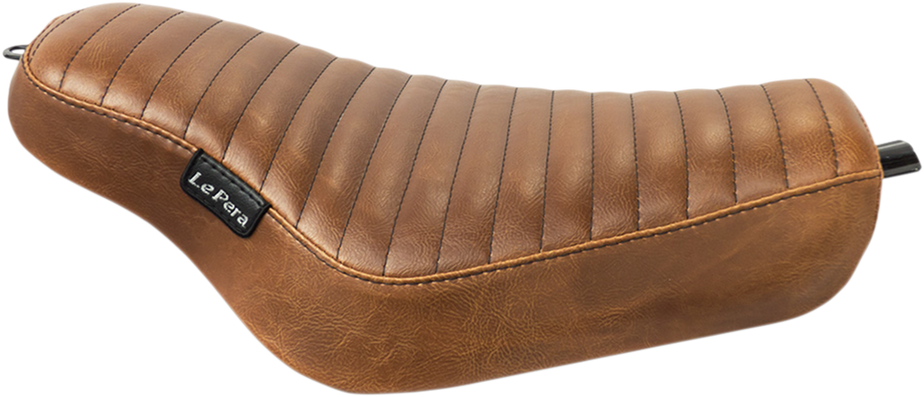 LE PERA Streaker Seat - Pleated - Brown - XL '10+ Streaker Seat - Team Dream Rides