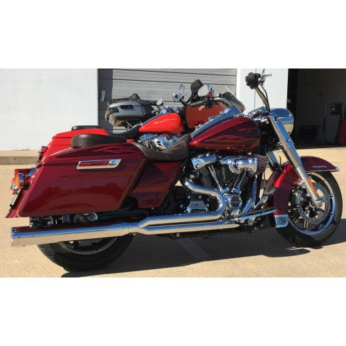 D&D 2017-2020 Harley Touring M8 Billet Cat 2:1 Chrome With End Cap - Team Dream Rides