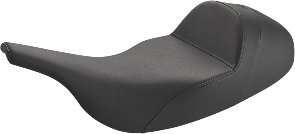 SADDLEMEN Solo Seat - Low - Plain - FLHT/FLTR '97-'07 897-07-0040 - Team Dream Rides