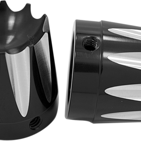 AVON GRIPS Axle Cap - Black - Anodized - Excalibur - 1