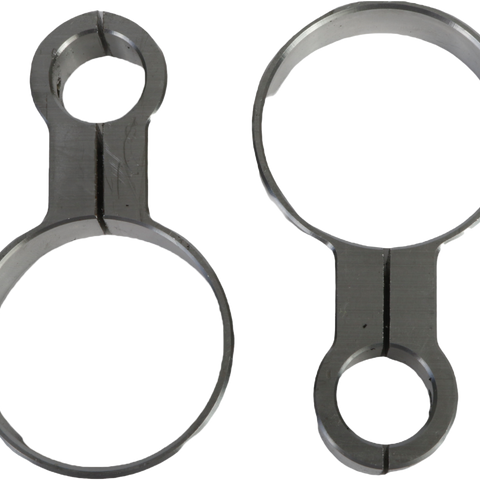 H/D Billet Shock Resi Mounts Raw - Team Dream Rides