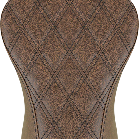 SADDLEMEN Renegade Pillion - Tour - Lattice Stitched - Brown Renegade Pillion Pad - Team Dream Rides