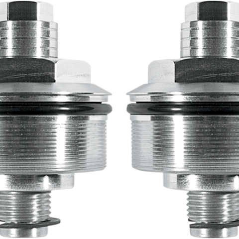 SPEED MERCHANT Fork Preload Adjuster - Raw Machined Finish - 49 mm Fork Preload Adjusters - Team Dream Rides