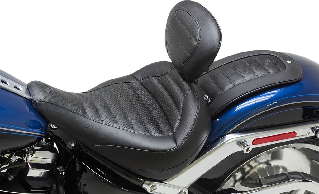 MUSTANG Solo Touring Seat - Driver's Backrest - FLFB Touring Seat - Team Dream Rides