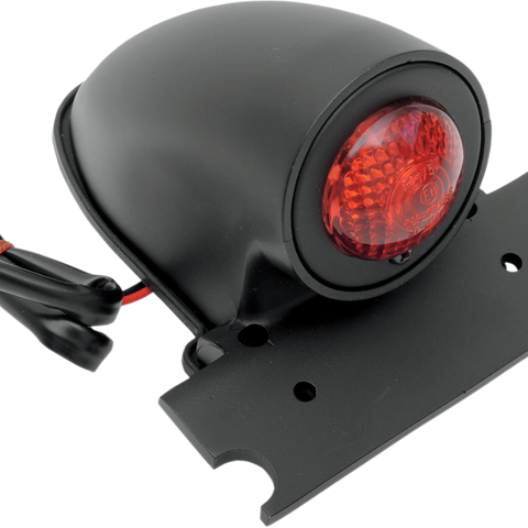 DRAG SPECIALTIES Taillight - Black 50's Style Chopper Taillight - Team Dream Rides