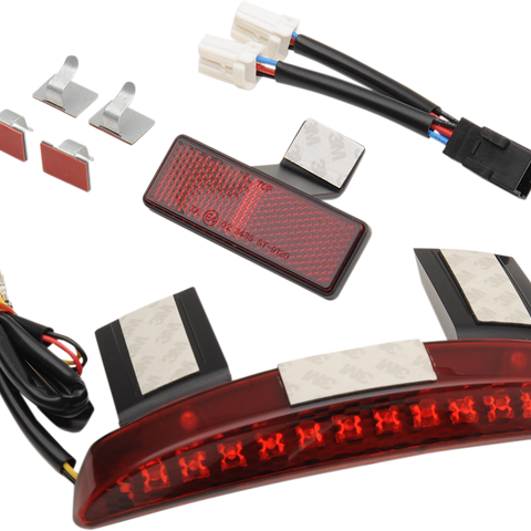 DRAG SPECIALTIES Running/Brake Light Assembly - Red Lens LED Running Light and Brake Light Assembly - Team Dream Rides